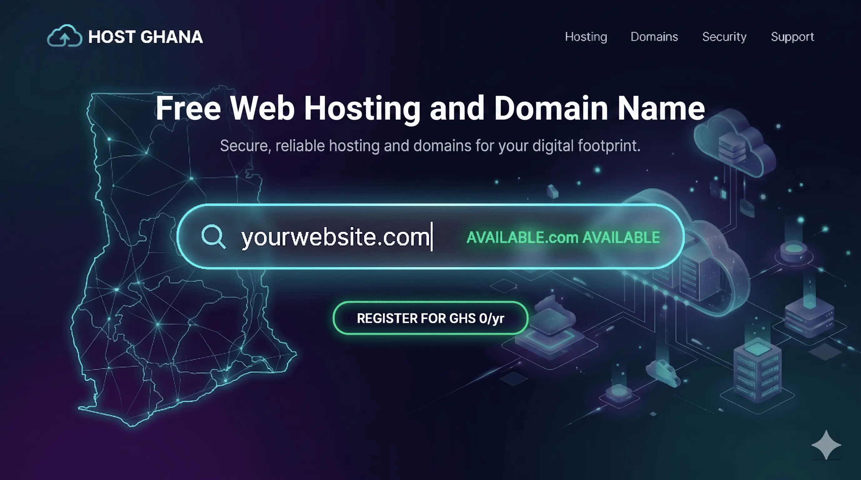 How to Get Free Web Hosting and a Domain Name in Ghana
